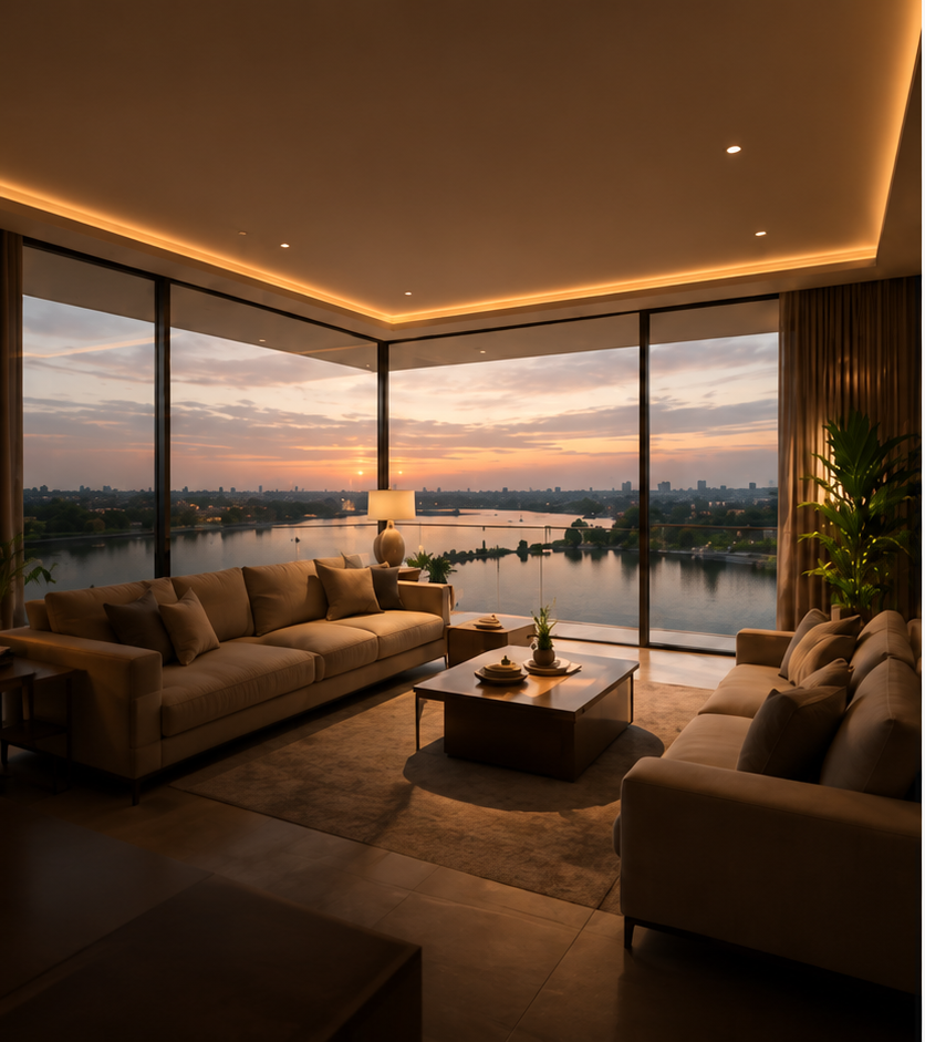 Bellevue Luxury Living Room